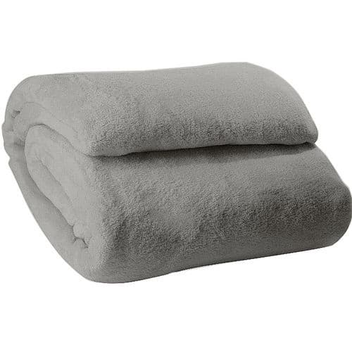 Mega Promoção Manta Soft Micro-fibra Casal Padrão Cinza