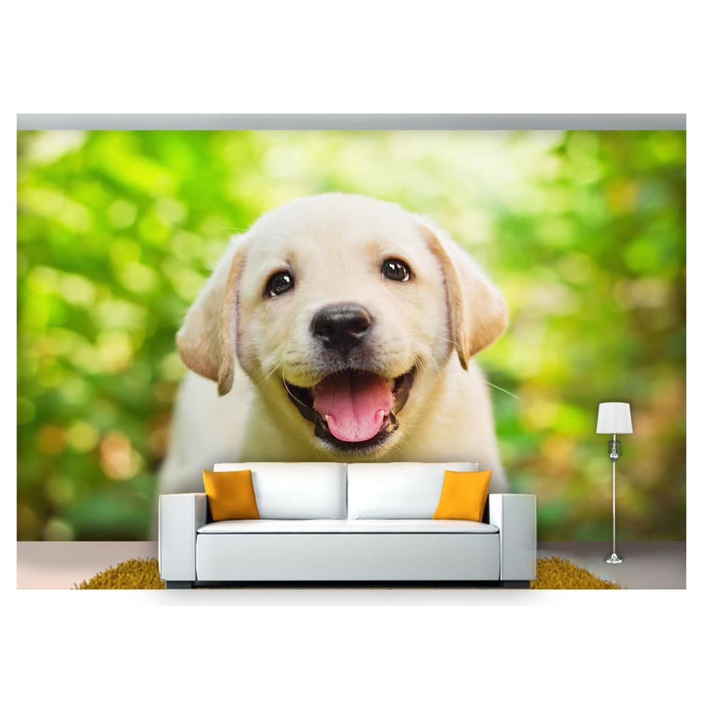 papel de parede Animais Cachorro Filhote 3D 7,5m² ANM202