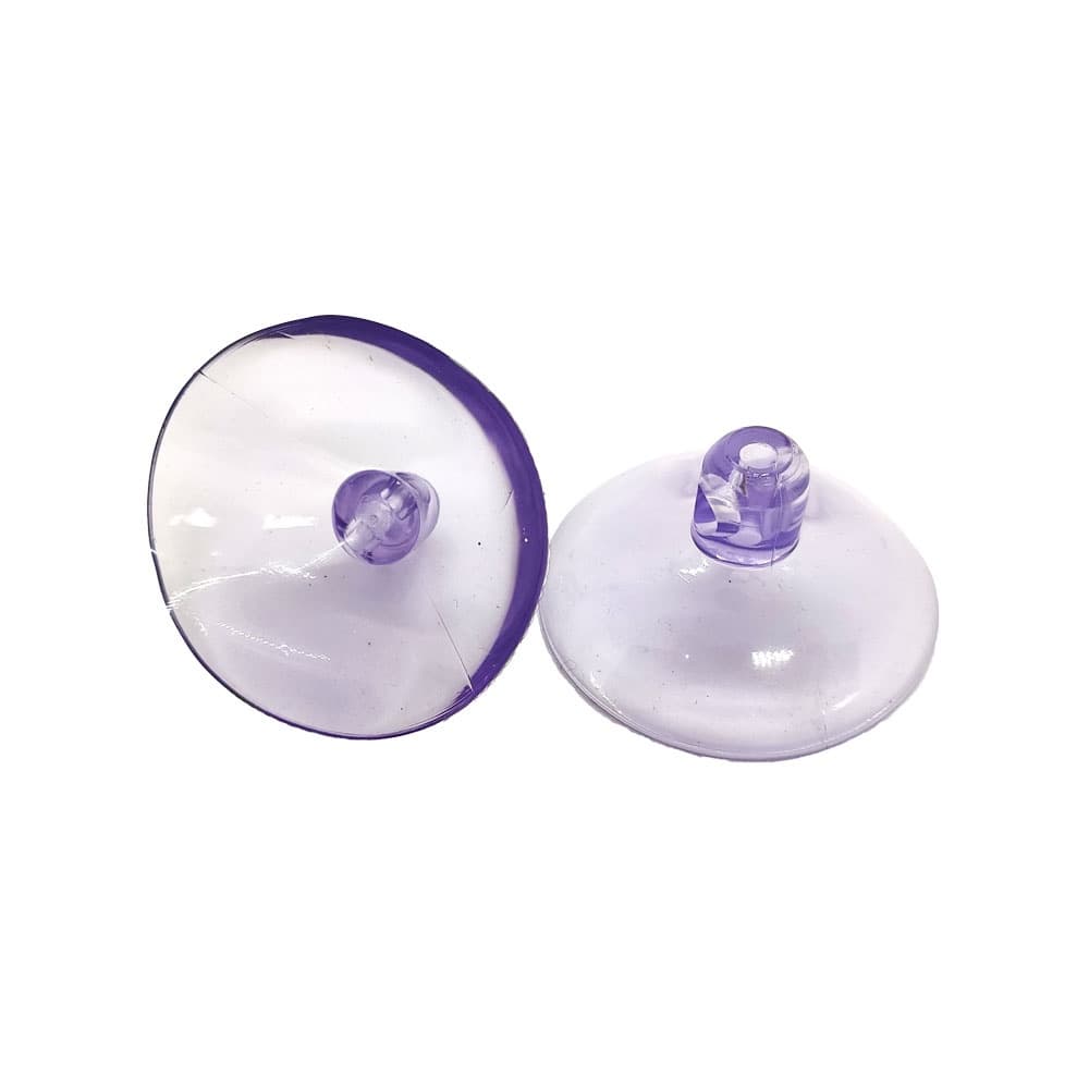Ventosa de Silicone Transparente 40mm com 2 unidades Mr. Home