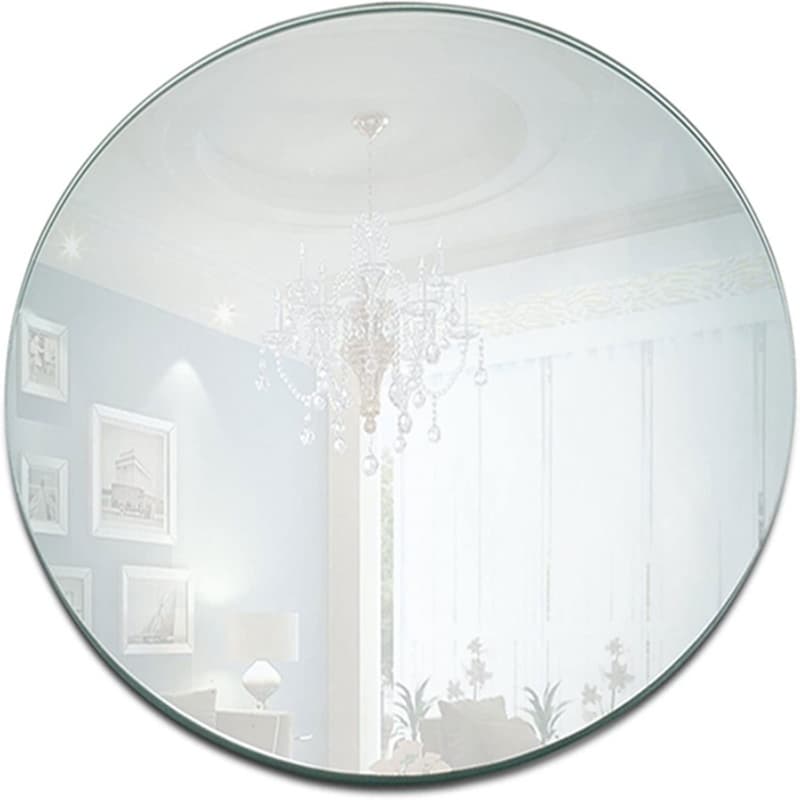 Bandeja De Espelho Acrílico Redondo YU Acessório De Decoração De Placa Circular De 8 Polegadas