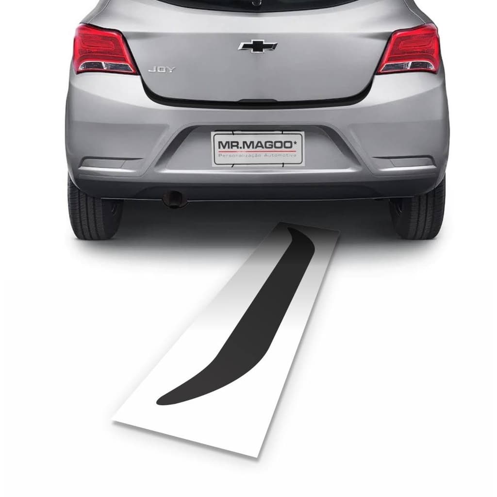 Soleira da Mala Adesivo para Carro ONIX JOY HATCH 2020 2021 2022 Acessórios para Carro MRMAGOO