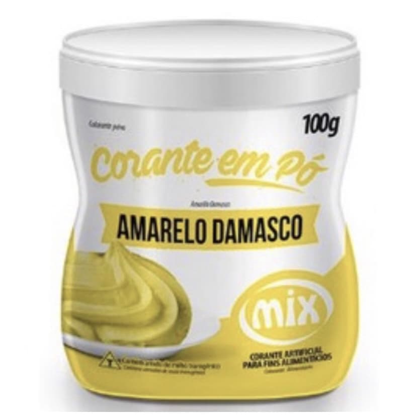 Corante Em Pó Mix Amarelo Damasco 100 Gramas  (Mix)