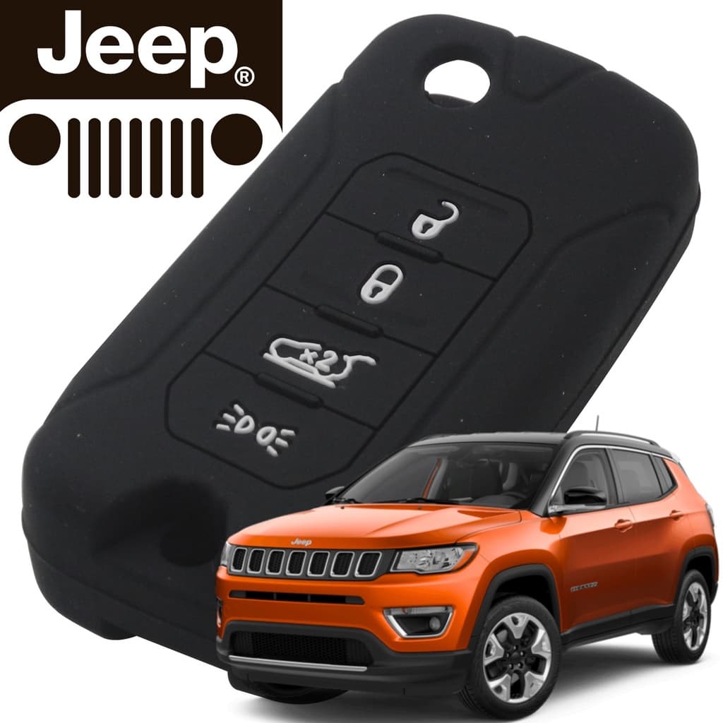 1 Capa Protetora Capinha Silicone Case Chave Canivete JEEP Renegade