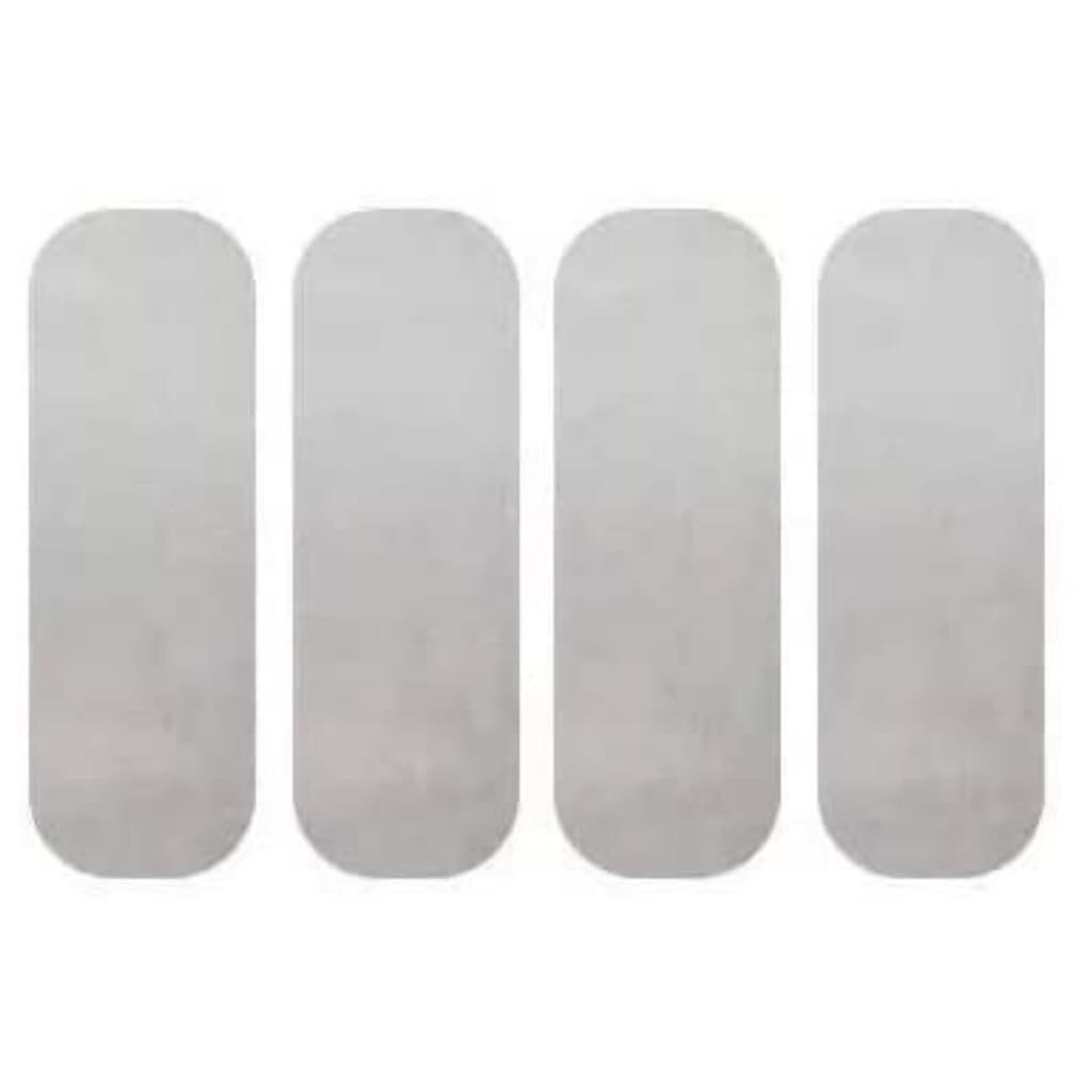 Kit Adesivos Refletivo Capacete Moto Cor Branco