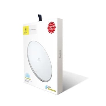 Carregador Sem Fio Baseus Simple Qi 10w Com Cabo Lighting
