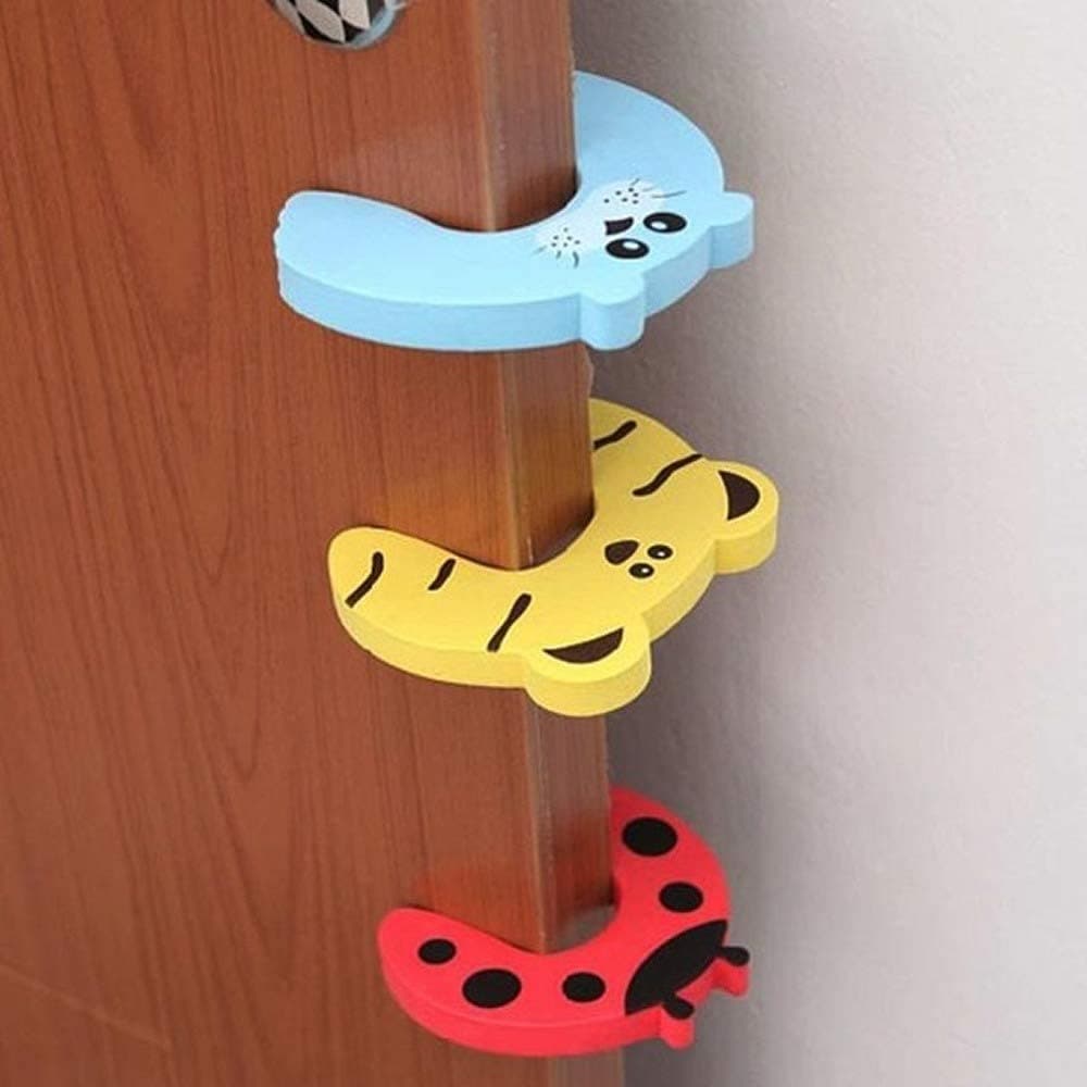 PARADOR DE PORTA TRAVA PORTA SEGURANÇA BEBÊ - SALVA DEDO