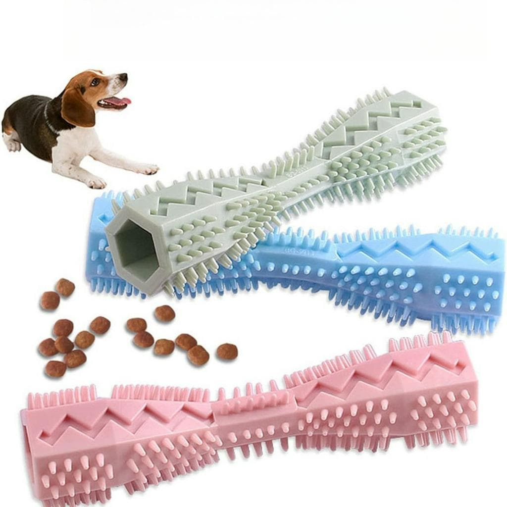 Novo Brinquedo de Mastigar para Cães, Brinquedo de Borracha para Limpeza dos Dentes do Pet, Brinquedos para Arremessar