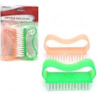 Kit 4 Escova/escovinha P/limpeza Unha Manicure Pedicure mão e  Pé