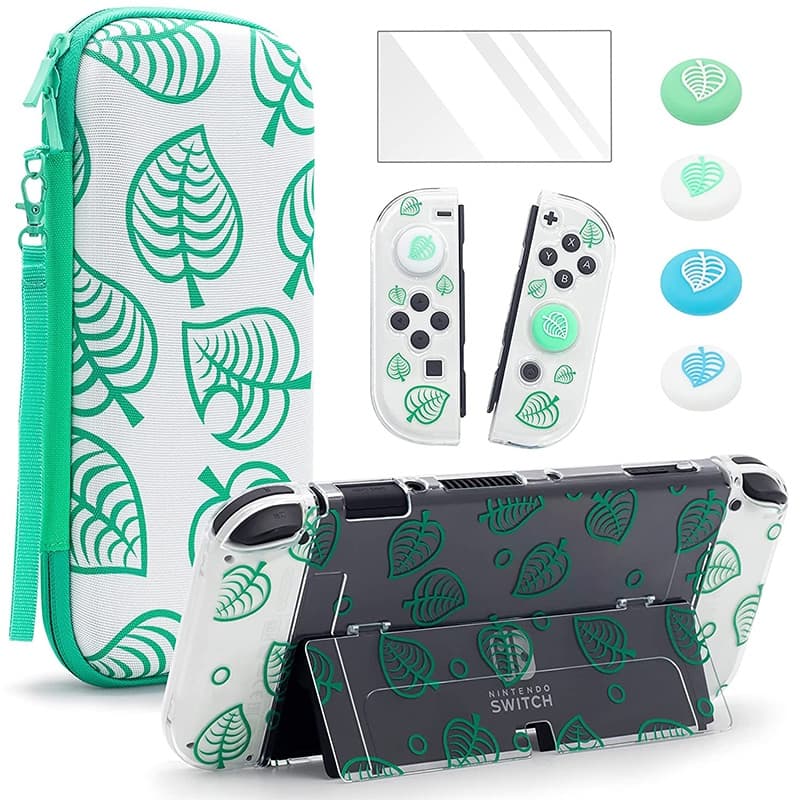 Switch OLED Case , Animal Crossing Travel Carregando Capa Protetora De Jogo Para Nintendo E 2017