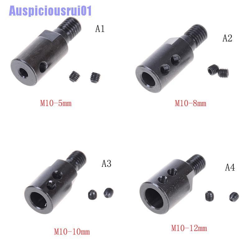 Auspiciosorui01 5mm / 8mm / 10mm / 12mm Shank M10 Caraman @ @ Chão Mandril Conector Adaptador Ferramenta De Corte