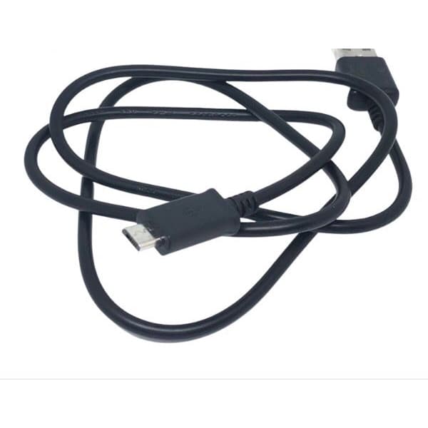 Cabo USB V8 90cm Preto/Branco - Cabo Carregador qualidade