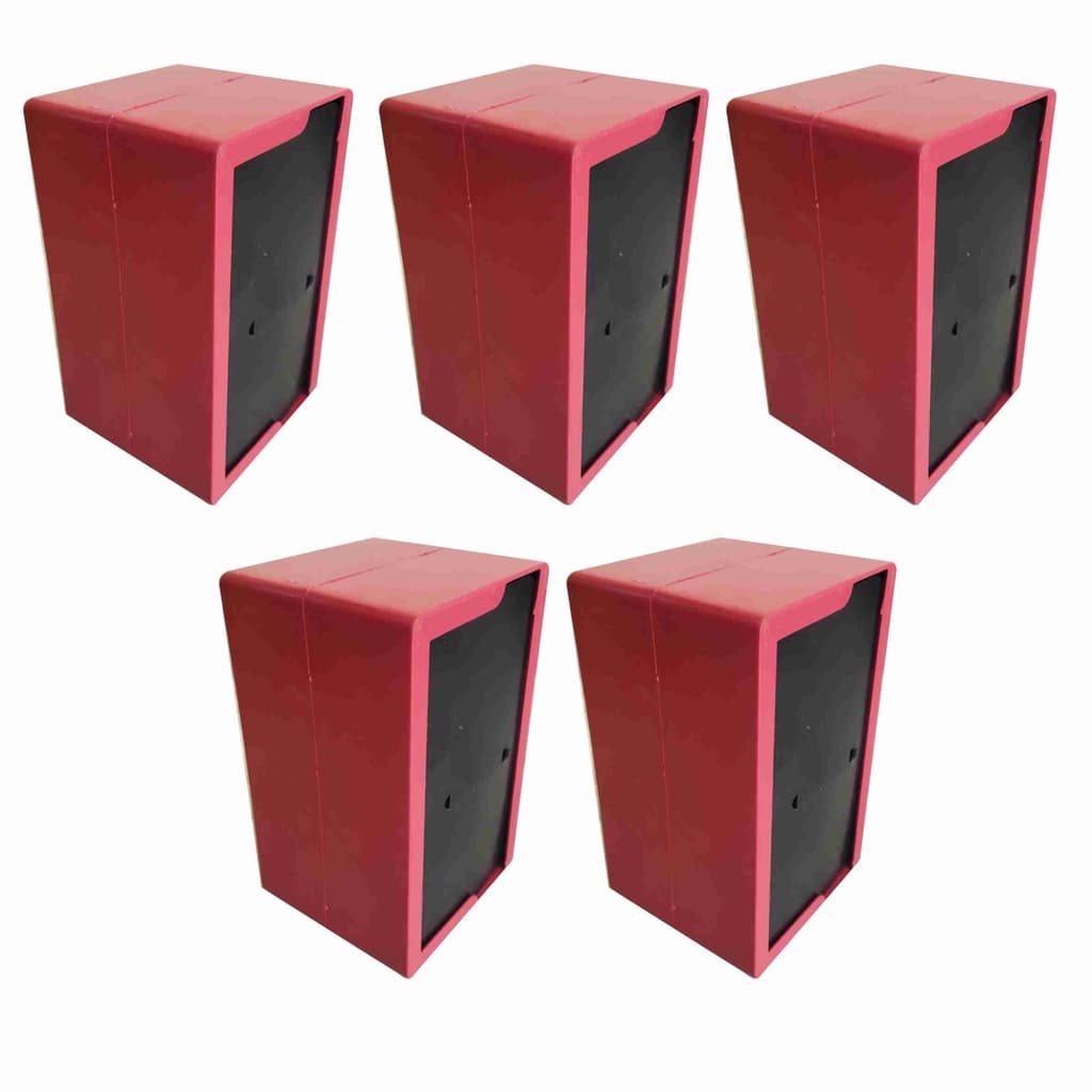 5 Porta Guardanapo TV Mesa Lanchonete Bares Vermelho