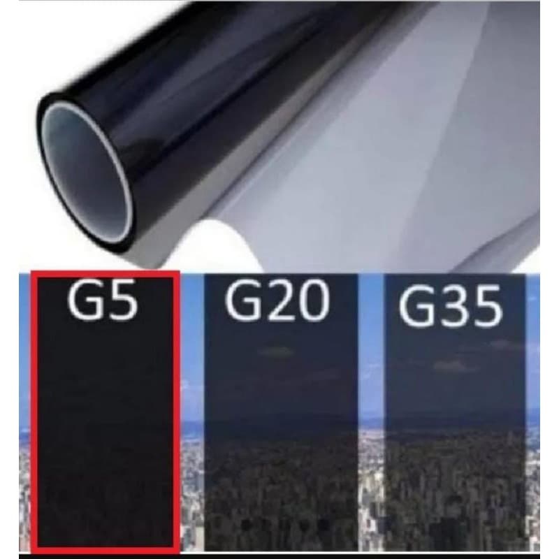 Película Insulfilm G5 - 2m X 50cm, 1- bobina de insufilm fumê, metrô, para janelas, box, automóveis, sacadas e outros