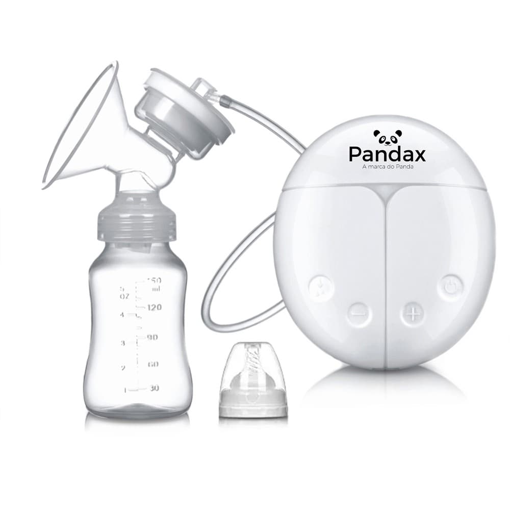 Bomba Tira Leite Materno Pandax Mamãe N.1 - Elétrica Bivolt 110V/220V e USB