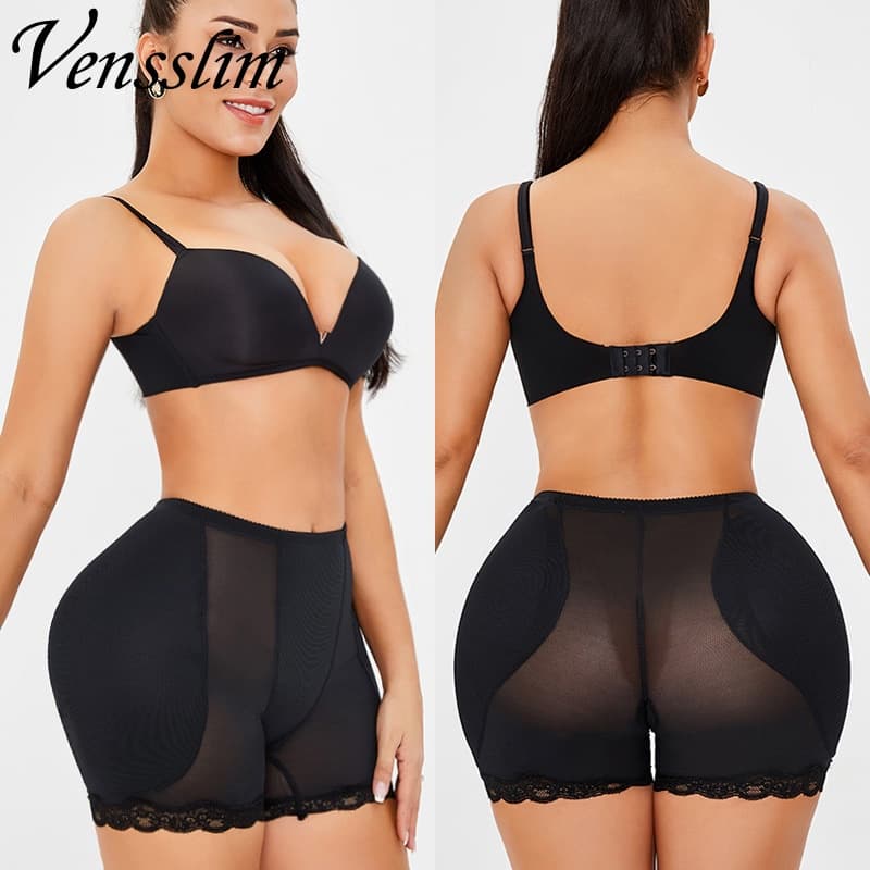 Venslim Calcinha Grande Com Controle De Esponja , Intensificador De Quadril Para Mulheres , Vestido Acolchoado , Modelad
