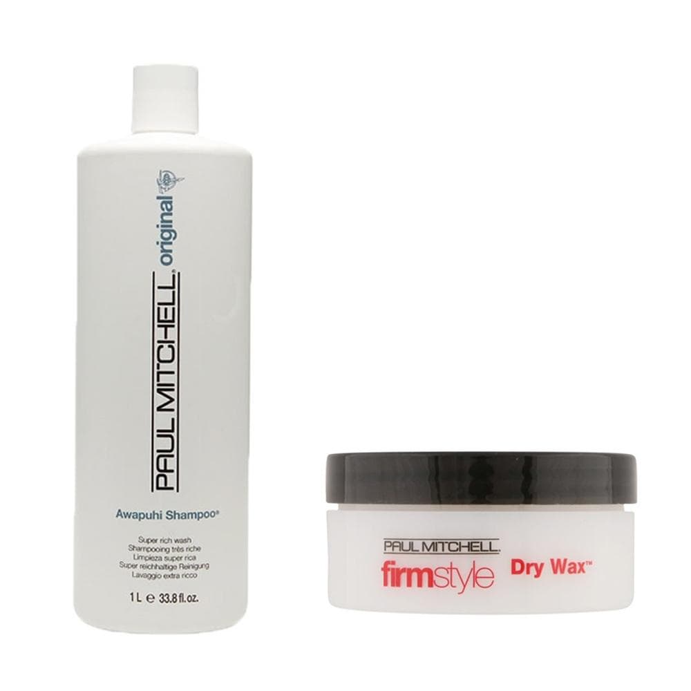 Kit Paul Mitchell Awapuhi Sh. 1l E Dry Wax Cera 50g