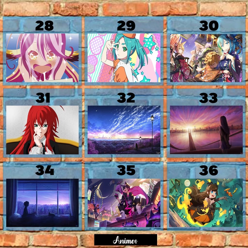 1 quadro placa decoração 20x30 anime One Piece naruto pokemon One Punch Man