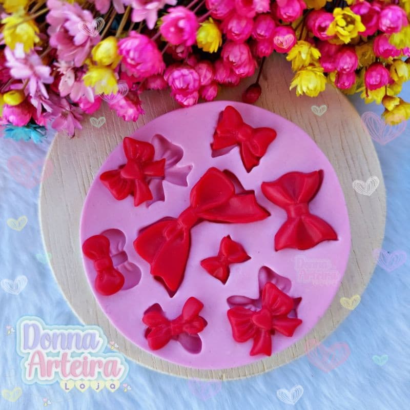 Molde Forma de Silicone Multi Laços cód 015