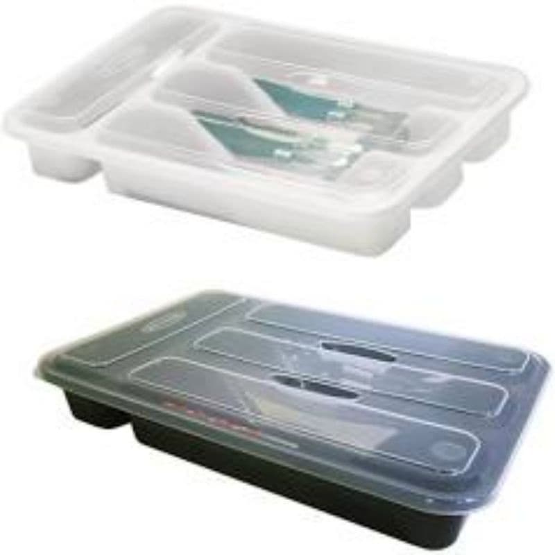 separador organizador de talheres com tampa
