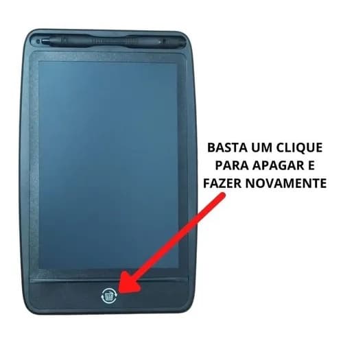 Lousa Magica Digital 8.5 Lcd Tablet Infantil P/escrever E Desenho Escreve Colorido Envio Imediato
