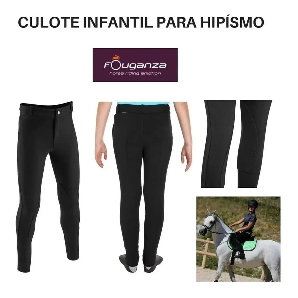 Culote Infantil Para Hipismo Equitação Cavalgada Unisex 100 Fouganza Original