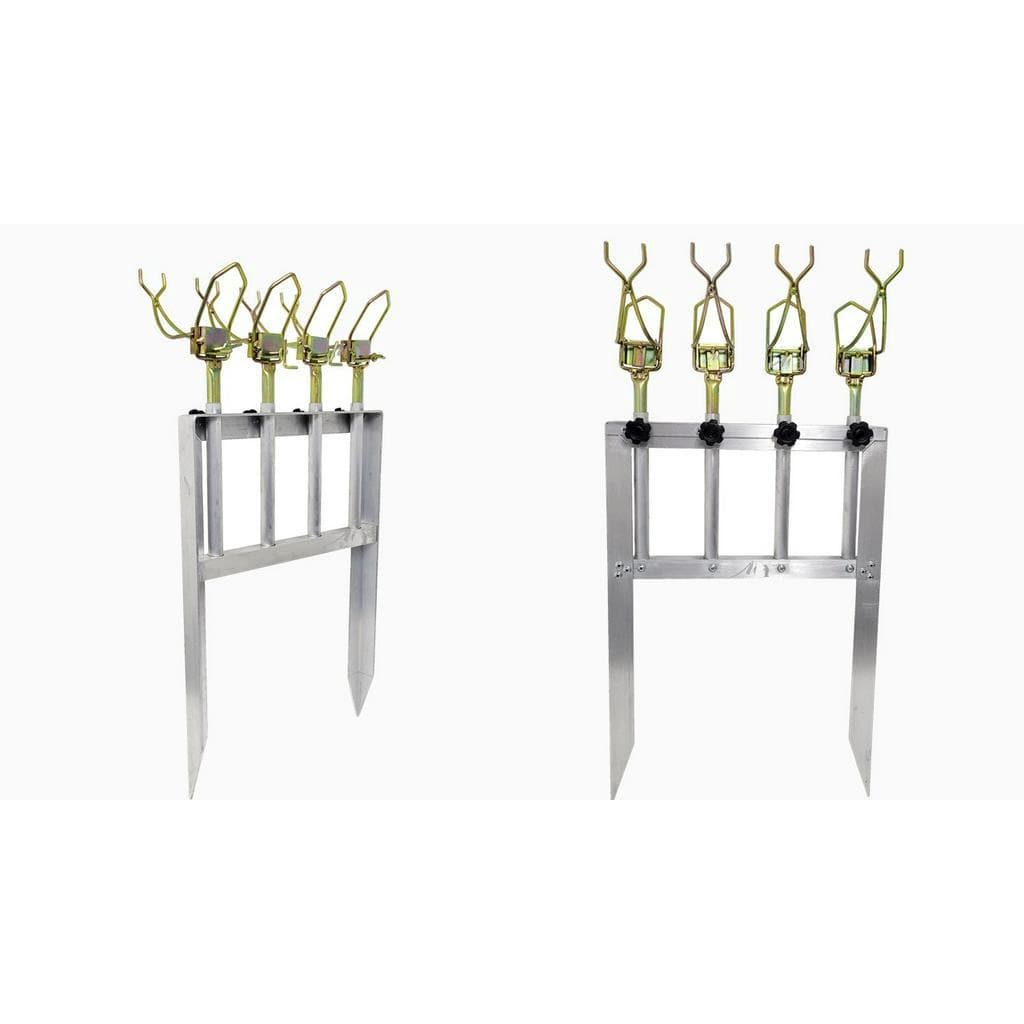 Suporte Base para Vara de Pesca c/ 4 cabeças
