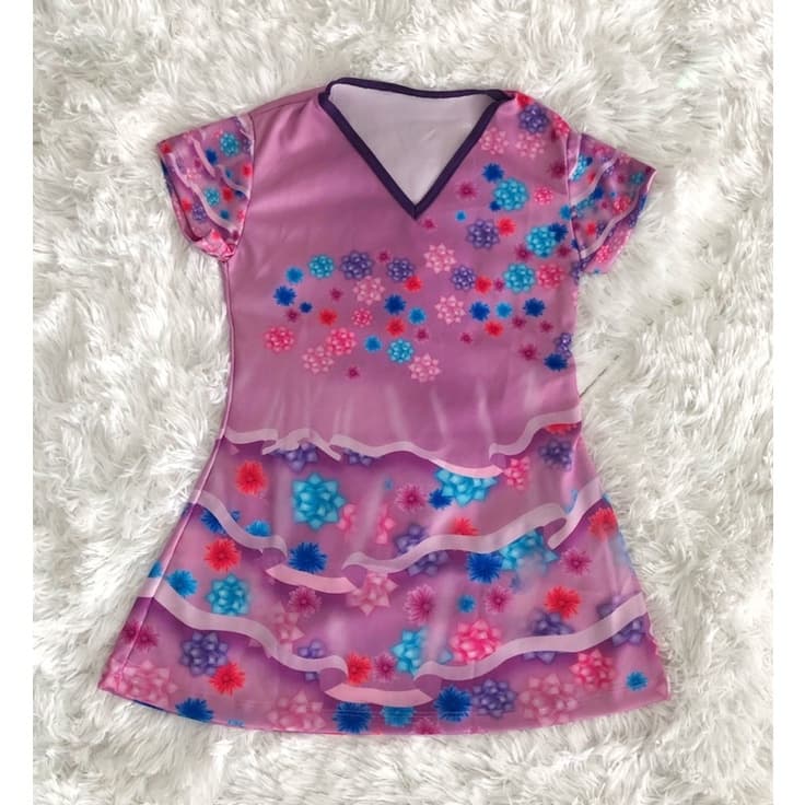 Fantasia Temática Isabela Encanto Mirabel Familia Madrigal Infantil Feminina Princesa Barato Menina Promoção