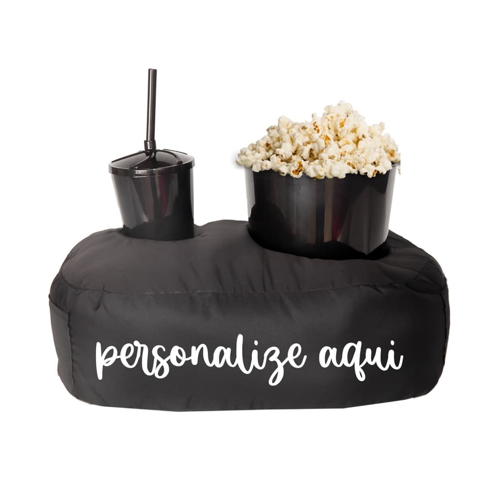 Almofada Porta Pipoca Personalizada De Solteiro