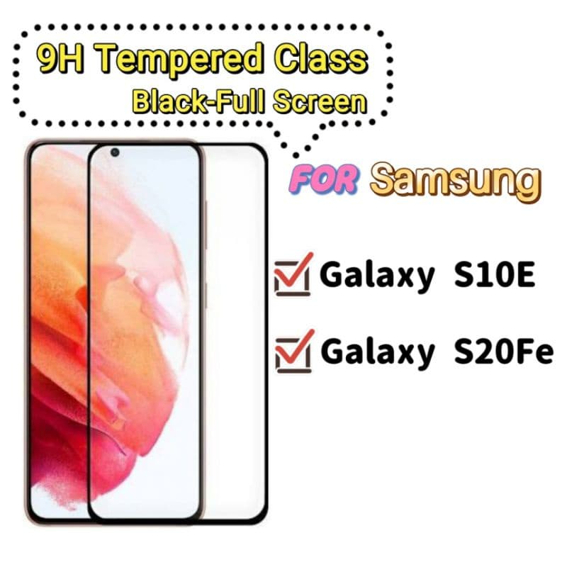 Película Vidro Temperado 3D/9D Samsung Galaxy S20 Fe S10e S20Fe