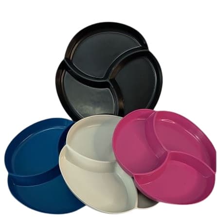 Kit 20 Petisqueira Pequena Divisória – Plástico