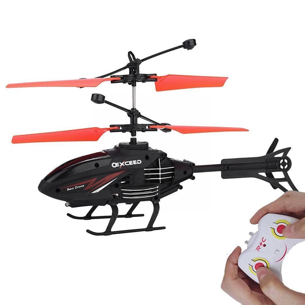 Helicóptero Voador Seacavender Com Controle Remoto Recarregável Sensor Infravermelho/Drone/Carregamento USB