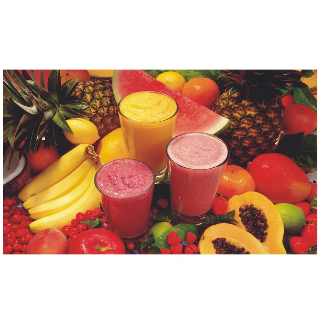 Adesivo Papel Parede Suco Frutas Lanchonete Bebida Cozinha Decoração J285