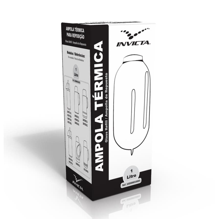 Ampola Térmica De Reposição Invicta 1 Litro - 405A