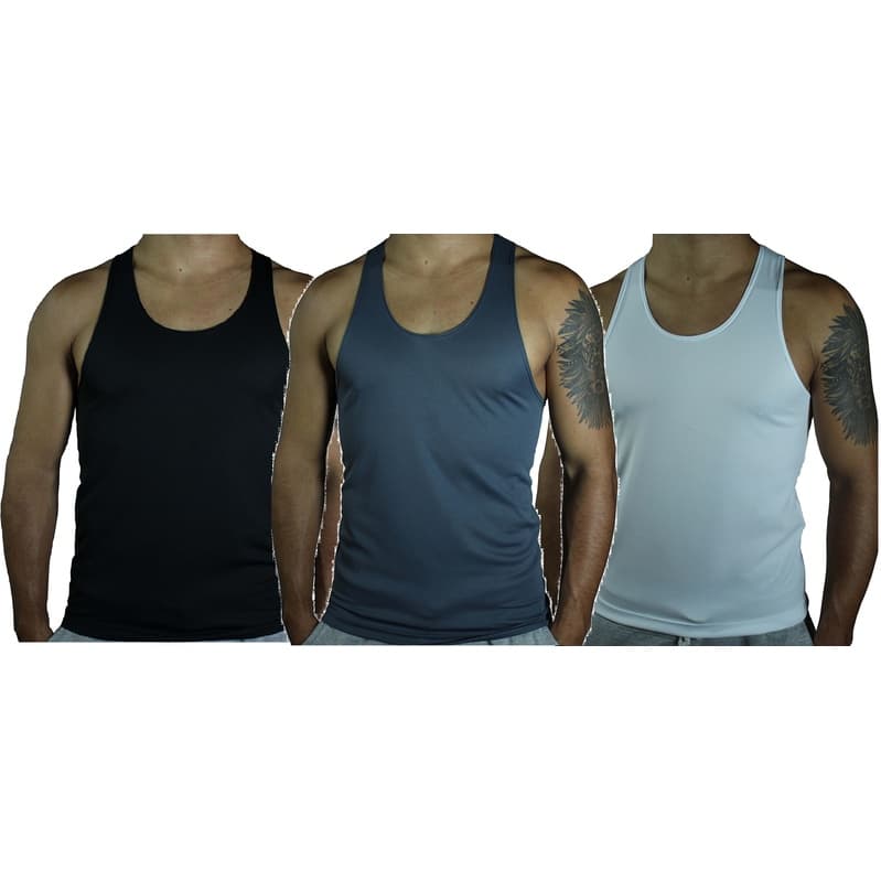 Regata Dry Fit Masculina Premium Fitness Para Treino e Academia
