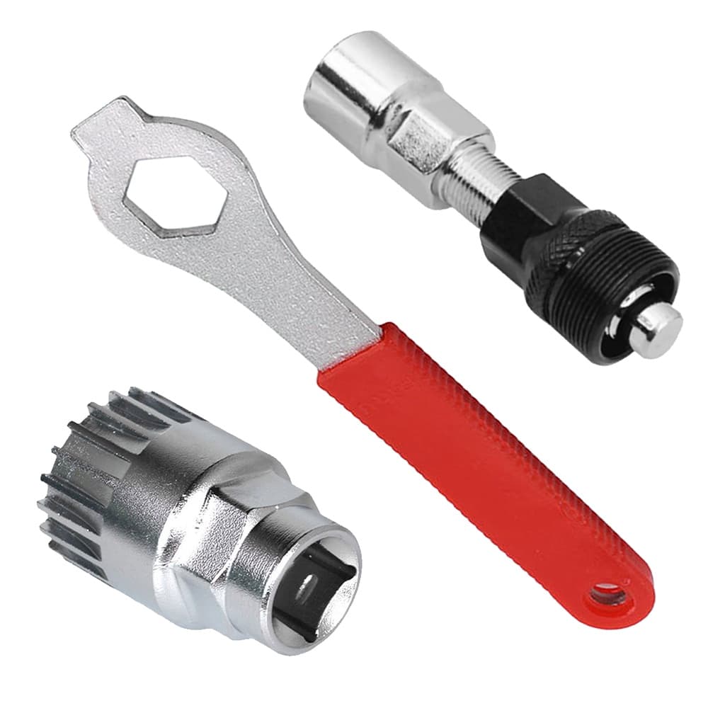 Kit 3 Chave Extrator Sacar Pedivela Tipo Shimano Bicicleta Cabo Sacado