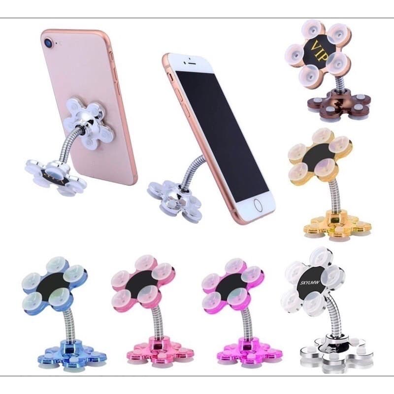 Suporte para Celular Universal com Ventosa 360° Rotativo Multi Ângulo
