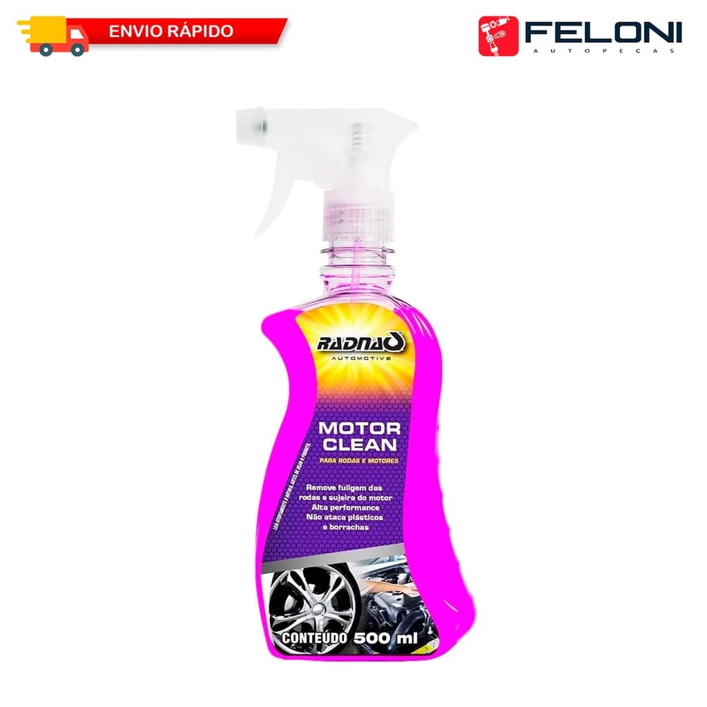 Limpa Rodas E Motores Removedor De Resíduos Radnaq 500ml