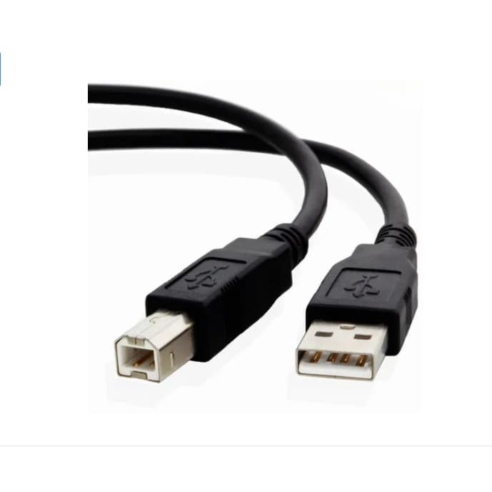 Cabo Usb Am/bm 2.0 - 1,80 Metros Preto - 5236