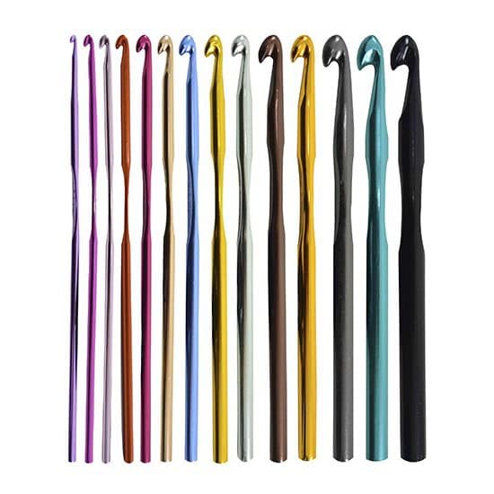 Agulha crochê 100% aluminio Círculo Diversos Tamanhos melhor preço - COD282545 -  UNIDADE
