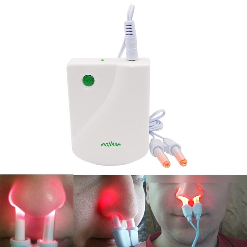 Nariz Rinite Sinusite Cura Terapia Massagem Frequência Pulso Laser