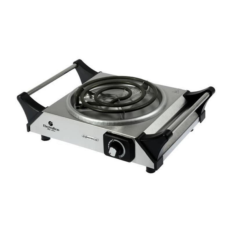 FOGAREIRO ELECTROBRAS INOX -  PLACA - 1 BOCA - 220V