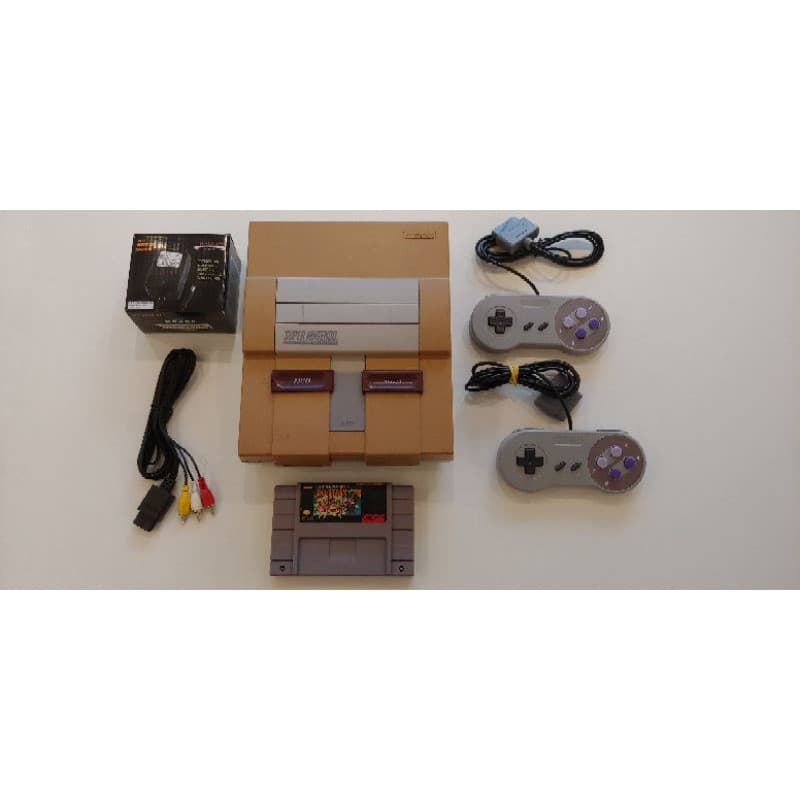 SUPER NES CONSOLE + SUPER MARIO ALL STARS SUPER NINTENDO + SUPER MARIO ALL STARS