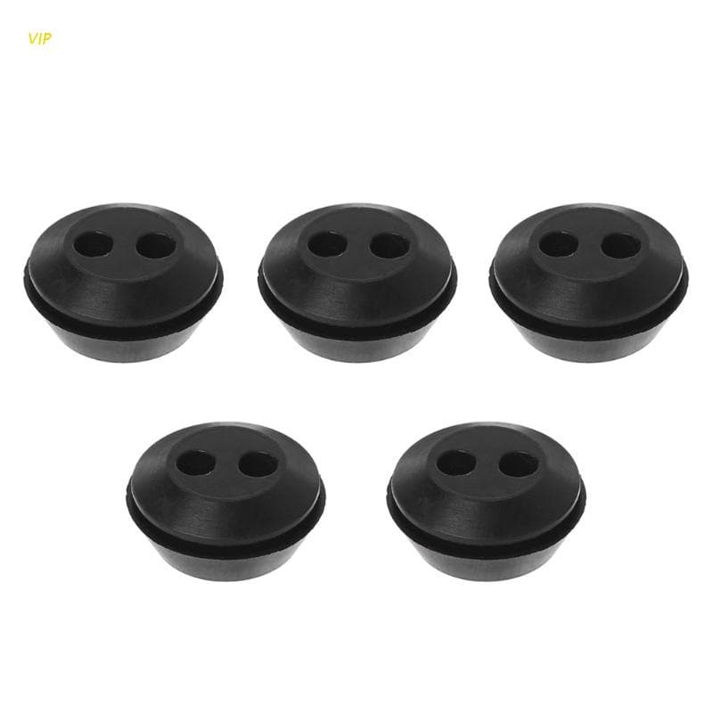 Vip 5 Pcs Cortador Escova Aparador Grama Óleo Combustível Mangueira Arruela Grommet 2 Furos