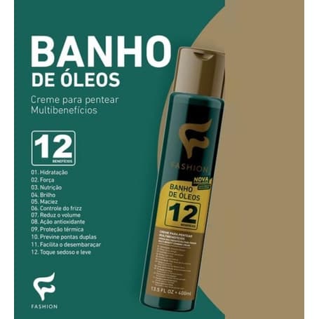 Banho de oléos 12 beneficios fashion 400 ml