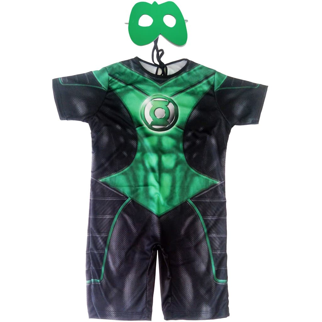 Fantasia Infantil Lanterna Verde
