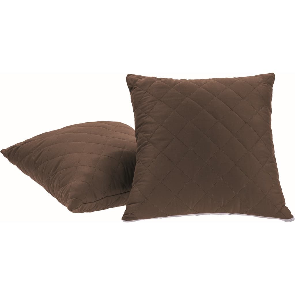 Capa de Almofada Marrom 45cm x 45cm Matelada Sala e Quarto