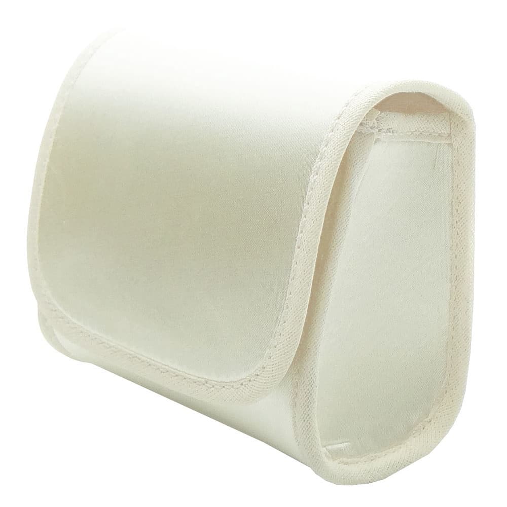 Pochete Bolsa Pochete Bolsinha Blogueirinha Blogueira Porta Máscara Pérola Off White Palha Boneca Cetim Pequena