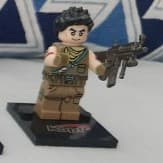 Boneco explorer Fortnite Marvel  Dc Super Heróis Compatível  Blocos de Montar