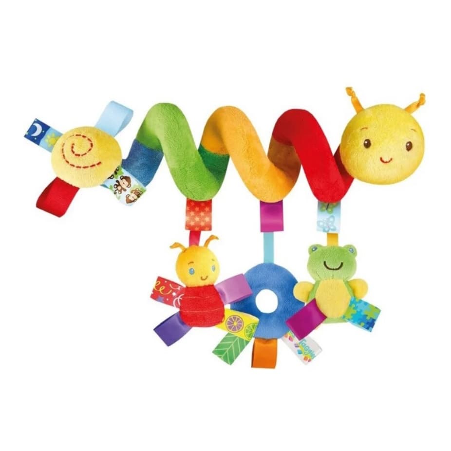 Móbile Espiral Centopeia Bebe Conforto Carrinho Berço - Brinquedo com Inmetro