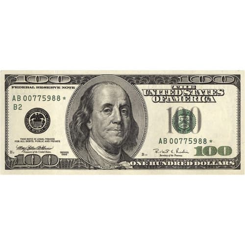 Imã Dinheiro Dólar Decoração Presente